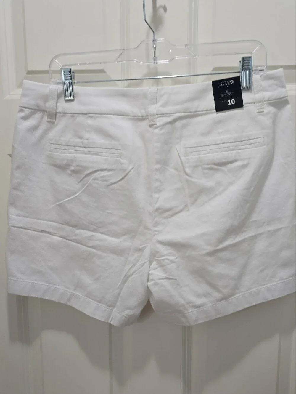 J. Crew White Women's Cotton Chino Shorts